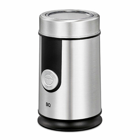 Кофемолка BQ (БИ-КЬЮ) CG1000, мощность 300 Вт, вместимость 50 г, стальная, 86189611 - фото 2