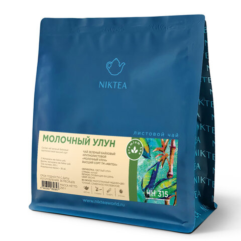 Чай листовой NIKTEA "Молочный улун" зеленый 250 г, TNIKTE-L00003 - фото 1