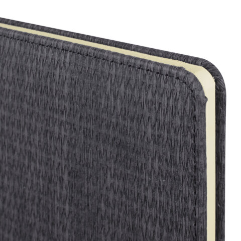 Еженедельник датированный 2026 А5 145х215 мм, BRAUBERG "Augustus", под кожу, черный, 117161 - фото 3