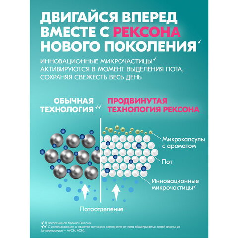Дезодорант-антиперспирант аэрозольный 150 мл, РЕКСОНА, термозащита - фото 10