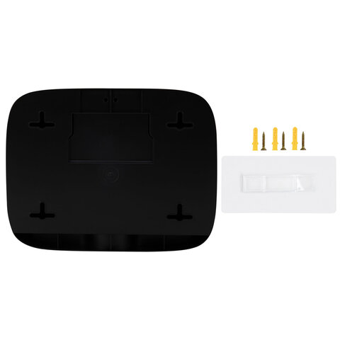 Диспенсер для полотенец LAIMA PROFESSIONAL PREMIUM BLACK (Система H2), Z-сложения, черный, ABS-пластик, 609522 - фото 7