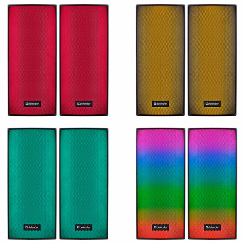 Колонки компьютерные DEFENDER SPITFIRE 2.0, 6 Вт, Bluetooth, питание от USB, 65047 - фото 5