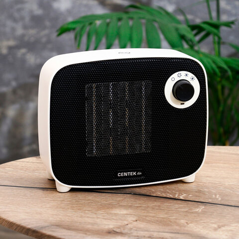 Тепловентилятор CENTEK CT-6023, 1500 Вт, 3 режима работы, белый - фото 4