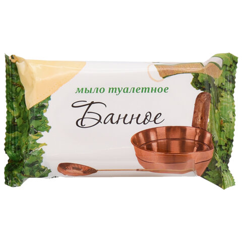 Мыло туалетное 100 г, ММЗ СТАНДАРТ "Банное" - фото 1