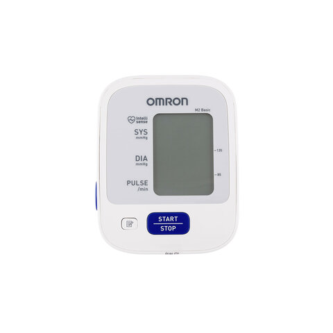 Тонометр OMRON M2 (HEM-7121-ARU) манжета 22-32 см, автоматический, на плечо, адаптер питания - фото 4