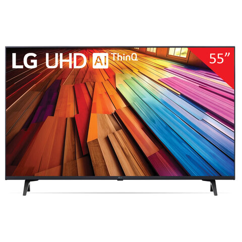 Телевизор LG 55UT80006LA, 55" (138 см), 3840 x 2160, 4K, 16:9, SmartTV, Wi-Fi, черный - фото 1