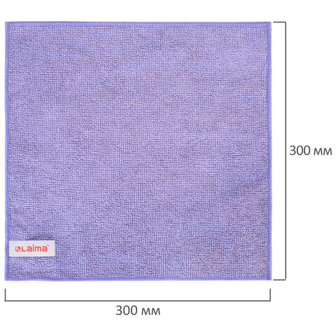Салфетки из МИКРОФИБРЫ 30х30 см PASTEL COLOUR, big pack, КОМПЛЕКТ 10 штук, 180 г/м2, LAIMA HOME, 700608 - фото 9