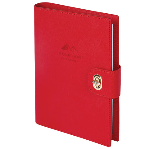 Ежедневник-органайзер недатированный B5 167х240 мм BRAUBERG "Nova", под кожу, 160 л., красный, 116203 - фото 1