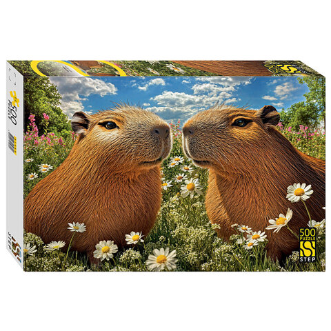 Пазл картонный, 500 элементов, АССОРТИ, поле 50х34,5 см, STEP PUZZLE - фото 9