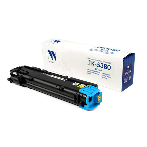 Картридж лазерный NV PRINT (NV-TK-5380C) для Kyocera ECOSYS PA4000/MA4000, голубой, ресурс 10000 стр., NV-TK-5380С - фото 1