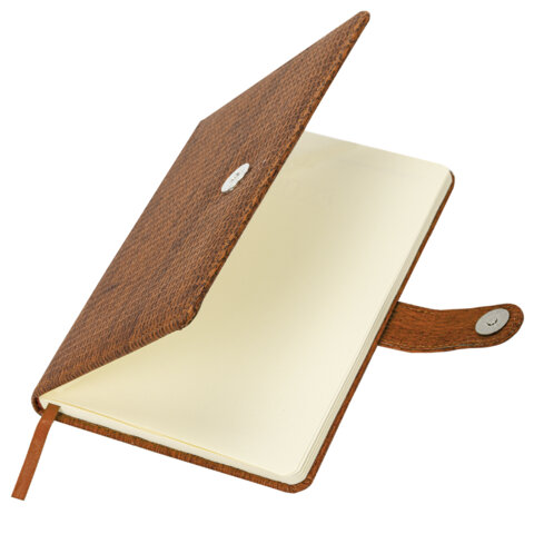 Еженедельник датированный 2026 А5 145х215 мм, BRAUBERG "Augustus", под кожу, коричневый, 117162 - фото 4