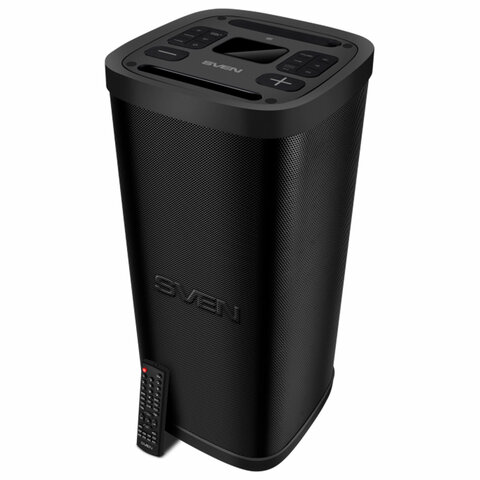 Колонка портативная SVEN PS-950, 160 Вт, TWS, Bluetooth, FM, USB, microSD, LED-дисплей, черная, SV-022396 - фото 4
