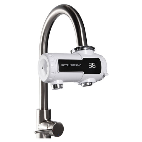 Водонагреватель проточный электрический ROYAL THERMO UniTap Mini, 3,3 кВт, 1,48 л/мин, насадка, НС-1588908 - фото 7