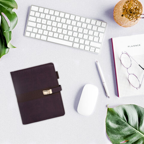 Ежедневник-органайзер недатированный В6 150х190 мм BRAUBERG "Orion", под кожу, 160 л., коричневый, 116210 - фото 7