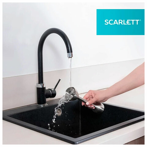 Блендер погружной SCARLETT SC-HB42F40, 2200 Вт, 9 скоростей, 3 насадки, стакан, черный - фото 10