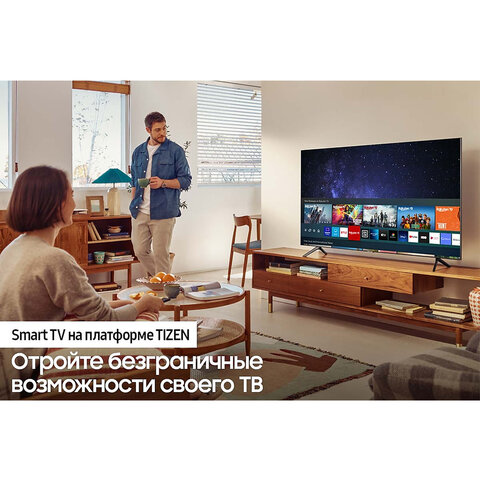 Телевизор SAMSUNG UE50AU7101, 50" (127 см), 3840x2160, 4K, 16:9, SmartTV, WiFi, Bluetooth, черный, 3219218 - фото 13