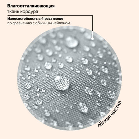 Ранец BRAUBERG LIGHT, 1 отделение, с брелоком, "Играющие котики", плюшевые нашивки, 36х26х13 см, 272030 - фото 18