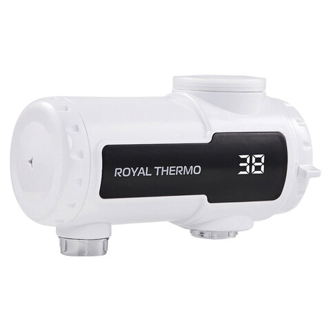 Водонагреватель проточный электрический ROYAL THERMO UniTap Mini, 3,3 кВт, 1,48 л/мин, насадка, НС-1588908 - фото 1