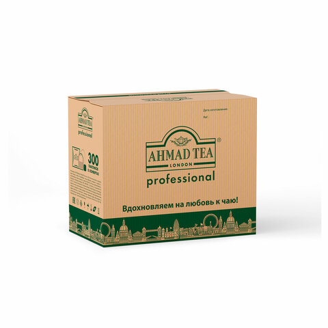 Чай AHMAD "Professional Classic Black Tea" черный, 300 пакетиков в конвертах по 2 г, 1564 - фото 2