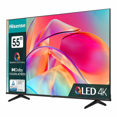Телевизор HISENSE 55E7KQ, 55" (139 см), 3840x2160, 4K, 16:9, SmartTV, Wi-Fi, черный - фото 3