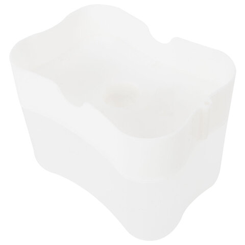 Диспенсер/дозатор для моющего средства, органайзер + губка, БЕЛЫЙ, 7х14х11 см, ЛЮБАША, 700039 - фото 6