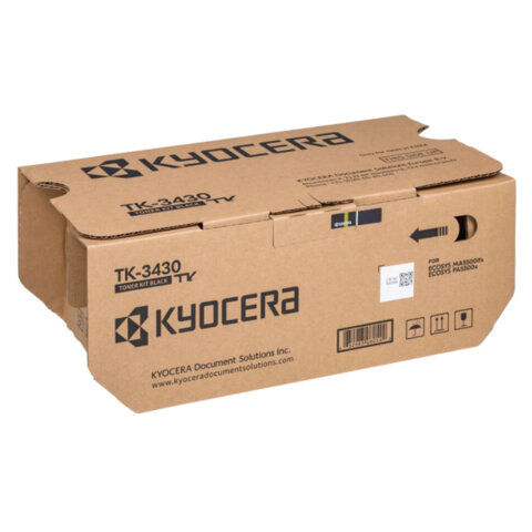 Тонер-картридж KYOCERA (TK-3430) ECOSYS PA5500x/MA5500ifx, оригинальный, ресурс 25000 страниц, 1T0C0W0NL0 - фото 1