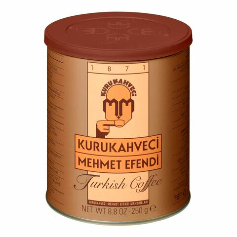Кофе молотый MEHMET EFENDI 250 г, в жестяной банке - фото 1