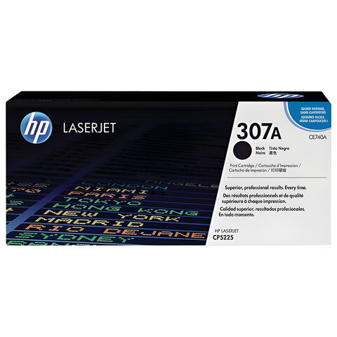 Картридж лазерный HP 307A CE740A чер. для CLJ CP5225 - фото 1