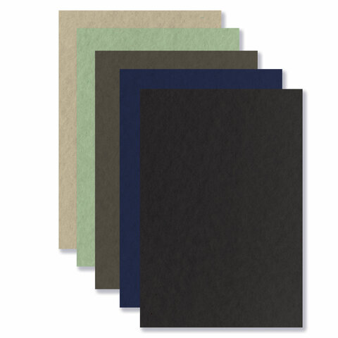 Бумага для пастели БОЛЬШАЯ А3 в папке, 20 листов, 5 цветов, 180 г/м2, BRAUBERG ART CLASSIC, 116346 - фото 2