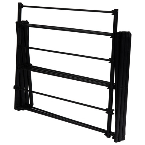 Сушилка напольная МИНИ для белья раскладная, 6 уровней, 10 метров, LAIMA HOME LADDER BLACK, 700473 - фото 10