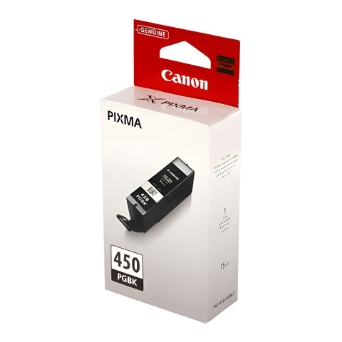 Картридж струйный CANON (PGI-450PGBk) Pixma iP7240 и другие, черный, фото, оригинальный, 6499B001 - фото 1