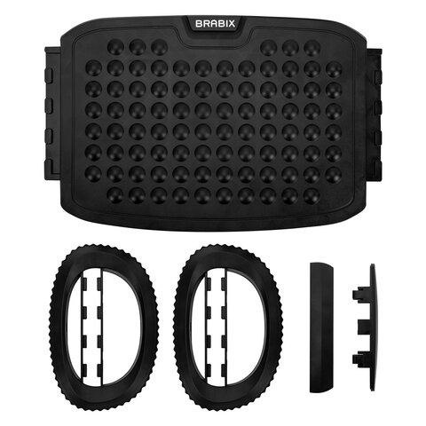 Подставка для ног BRABIX "Ultra 3" 35,5х25,5 см, возможность качания, 2 уровня высоты, 533038 - фото 8