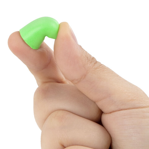 Беруши одноразовые пенополиуретановые без шнурка, КОМПЛЕКТ 5 пар в контейнере, SNR 43 дБ, RABBITEX (РАББИТЕКС), 671319 - фото 9