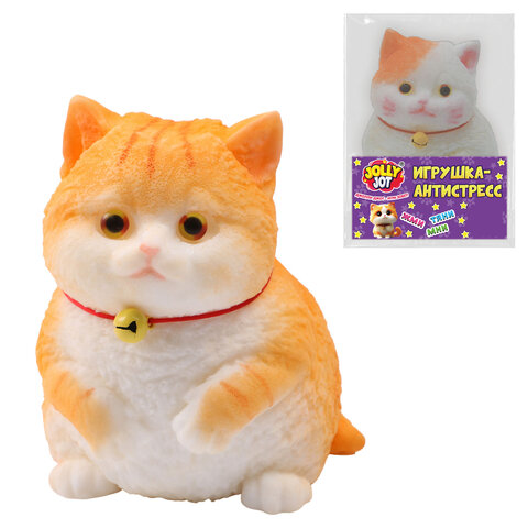 Игрушка-антистресс МЕГА СКВИШ "Пухлый кот", 12 см, JOLLY JOT (ДЖОЛЛИ ДЖОТ), 666568 - фото 1