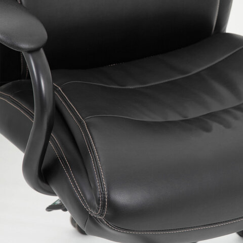 Кресло офисное BRABIX PREMIUM "Heavy Duty HD-004", НАГРУЗКА до 200 кг, экокожа, черное, 531942 - фото 10