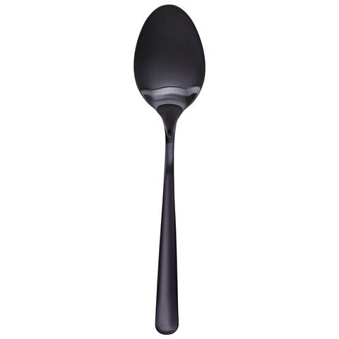 Ложки чайные BLACK, НАБОР 2 шт., на подвесе, нержавеющая сталь, черные, WEGLA (ВЕГЛА), 702274 - фото 5