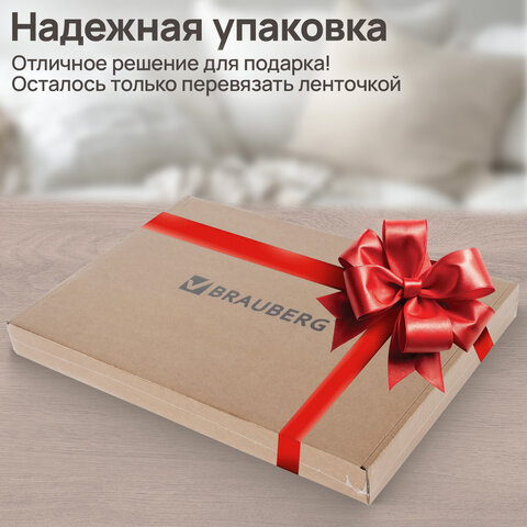 Фотоальбом "Счастье – это моменты" 24 чёрных листа 22x30, уголки, стикеры, ручка, клей, BRAUBERG, 391310 - фото 15