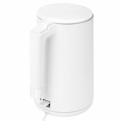 Чайник электрический с двойными стенками SONNEN KT-8719W, 1,5 л, 2200 Вт, белый, 454691 - фото 4