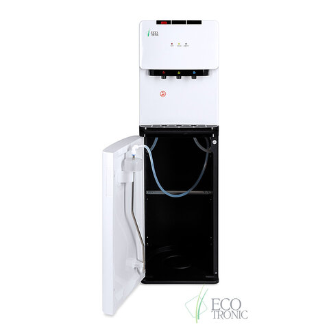 Кулер для воды ECOTRONIC K41-LXE напольный, НИЖНЯЯ ЗАГРУЗКА, нагрев/охлаждение, 3 крана, белый 11745. - фото 3