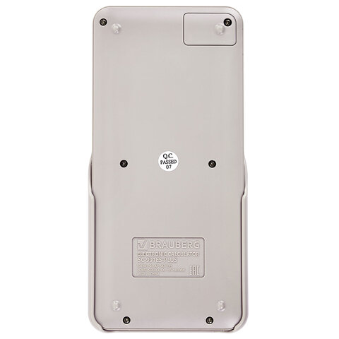 Калькулятор инженерный BRAUBERG SC-991ES-PLUS-GY (164х80 мм), 552 функции, 10+2 разряда, СЕРЫЙ, 272652 - фото 2