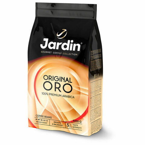 Кофе в зернах JARDIN "Original Oro" 1 кг, арабика 100%, 1749-06 - фото 1