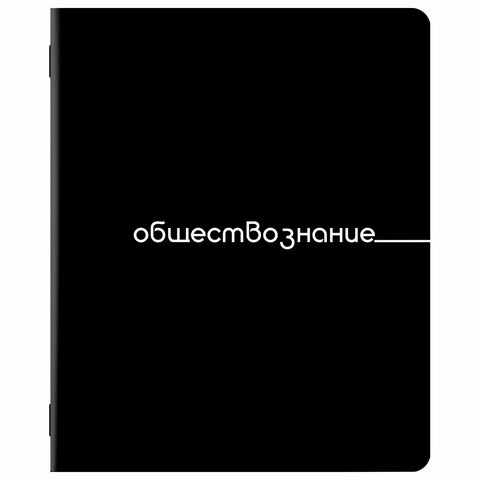 Тетради предметные, КОМПЛЕКТ 12 ПРЕДМЕТОВ, 48 л., обложка картон, BRAUBERG "BLACK", 405164 - фото 2