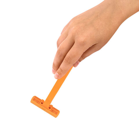 Бритвенные станки одноразовые, 2 лезвия, фиксированная головка, 5 штук, желтый, X-ONE (ИКС-УАН), 700026 - фото 5