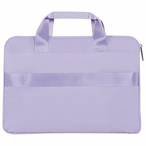 Сумка портфель HEIKKI ULTRA (ХЕЙКИ) с отделением для ноутбука 15,6", Lavender, лавандовая, 28х39х3 см, 272610 - фото 4