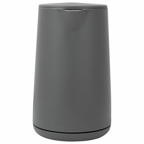 Чайник электрический с двойными стенками SONNEN KT-8719G, 1,5 л, 2200 Вт, графитовый, 454693 - фото 13