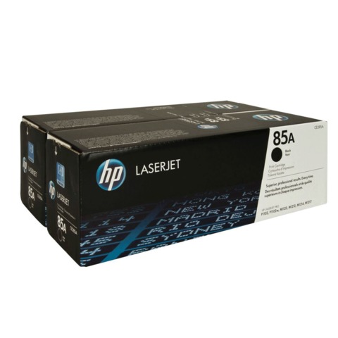 Картридж лазерный HP (CE285AF) LaserJet P1102/P1102W/M1212NF, №85А, комплект 2 шт., оригинальный, ресурс 2 х 1600 страниц - фото 1
