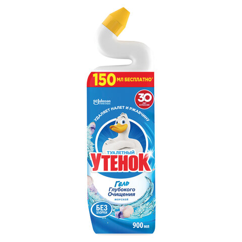 Средство для сантехники УТЕНОК активный Морской 900мл - фото 1