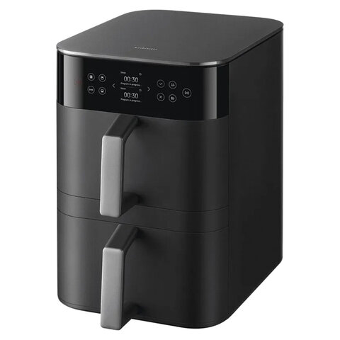 Аэрогриль XIAOMI Smart Double Stack Air Fryer 12 л, 2800 Вт, 14 программ, BHR0883EU - фото 2