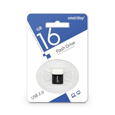 Флеш-память Smartbuy 16GB LARA Black(SB16GBLARA-K) - фото 3
