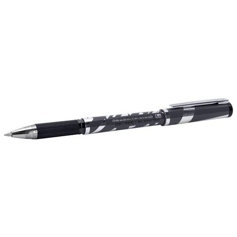 Ручка гелевая с грипом BRAUBERG "GRAPHITE VIVID", ЧЕРНАЯ, пишущий узел 0,5 мм, линия письма 0,35 мм, 144542 - фото 5